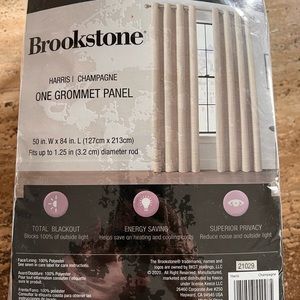 Brookstone blackout curtains